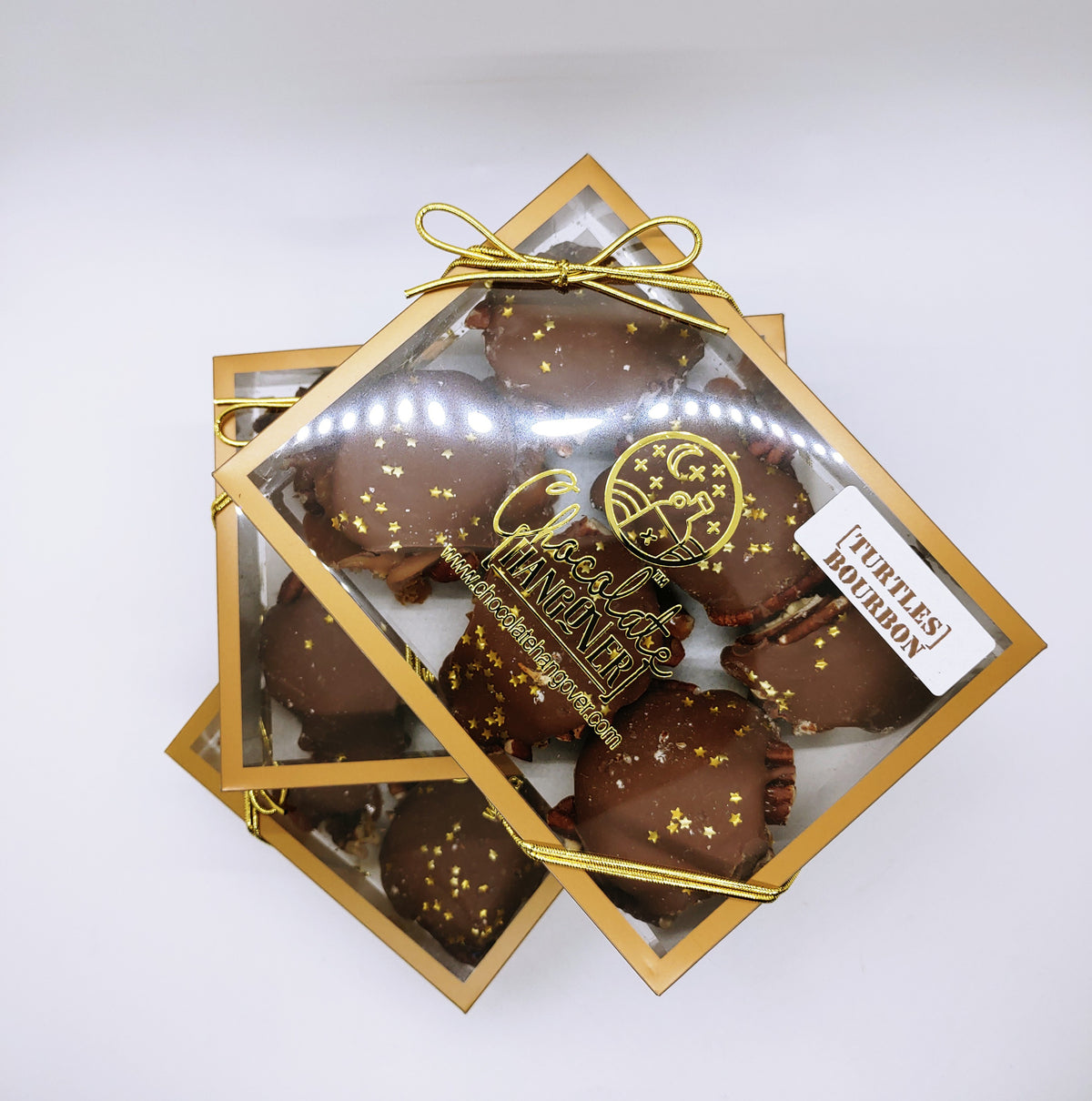 Bourbon Pecan Turtles- 8oz