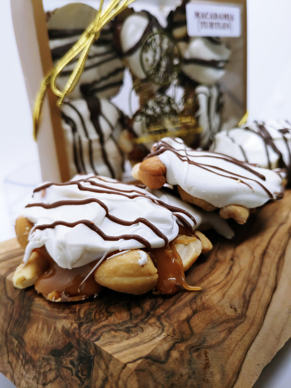 White Chocolate Turtles 8oz