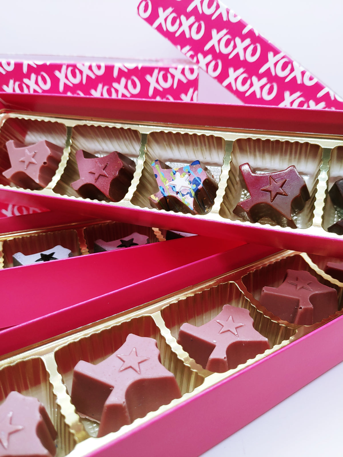 5pc XOXO Valentine Texas Truffles Collection