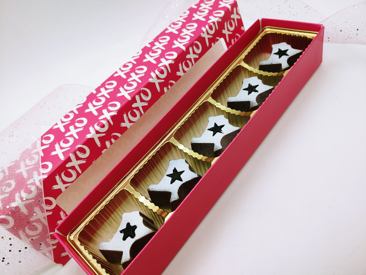 5pc XOXO Valentine Texas Truffles Collection
