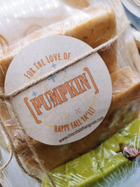'For The Love of Pumpkin' Fudge Market Tray - 16oz