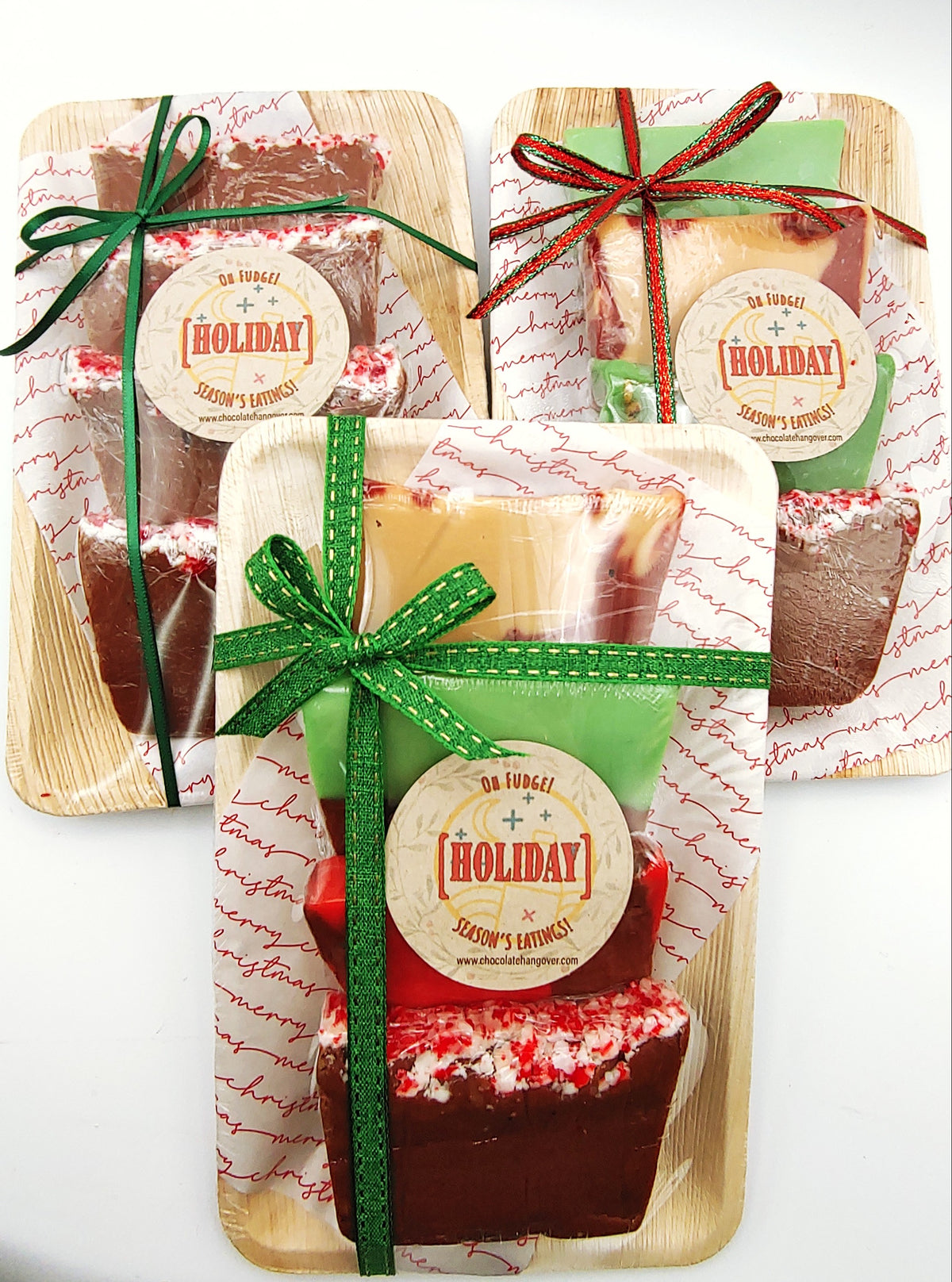 HOLIDAY Fudge Market Tray - 16oz