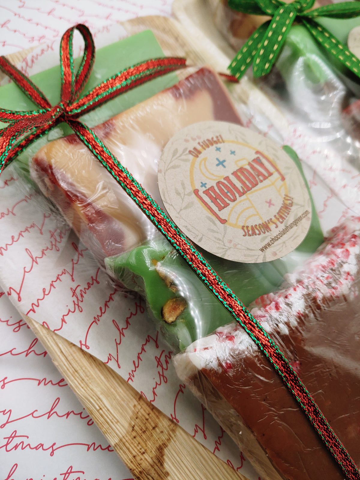 HOLIDAY Fudge Market Tray - 16oz