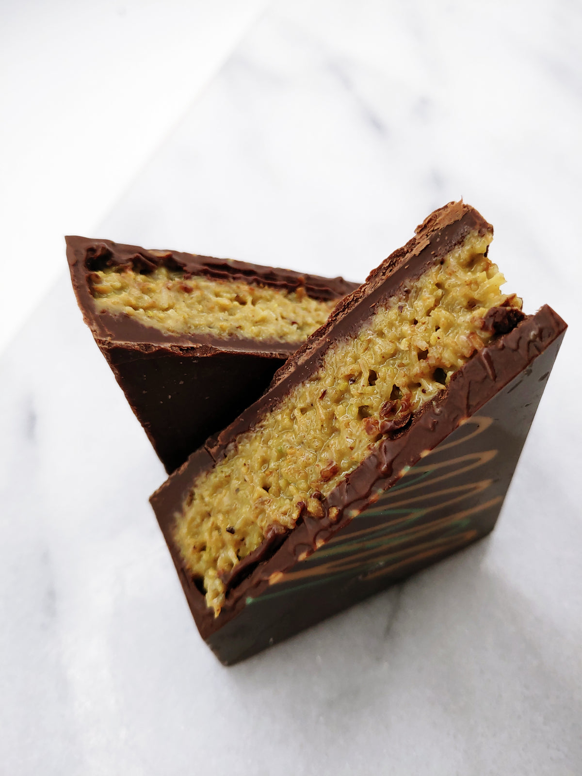 Dubai Pistachio Bars DARK Chocolate