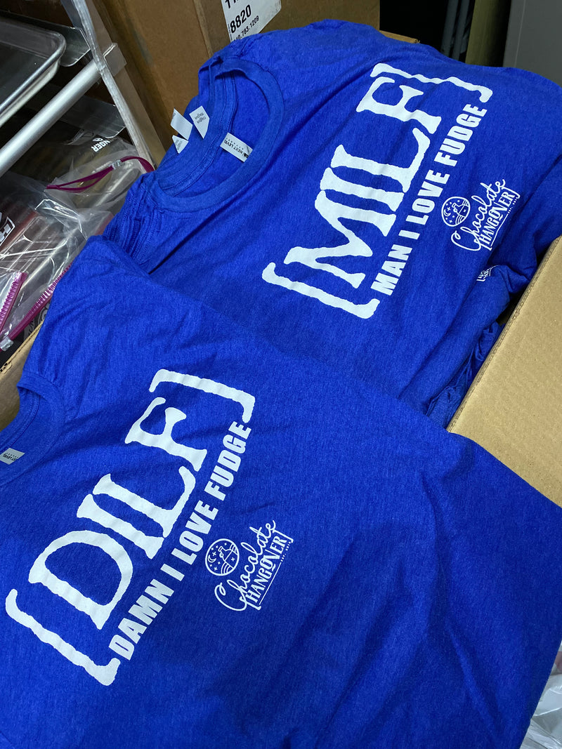 D.I.L.F (D@mn I Love Fudge) T-Shirts