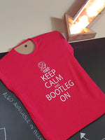 Load image into Gallery viewer, Keep Calm and Bootleg On T-shirt
