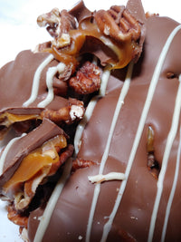 Bourbon Pecan Turtles- 8oz